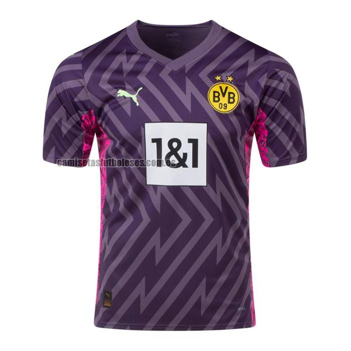 Camiseta Borussia Dortmund Portero 2023 2024 Purpura